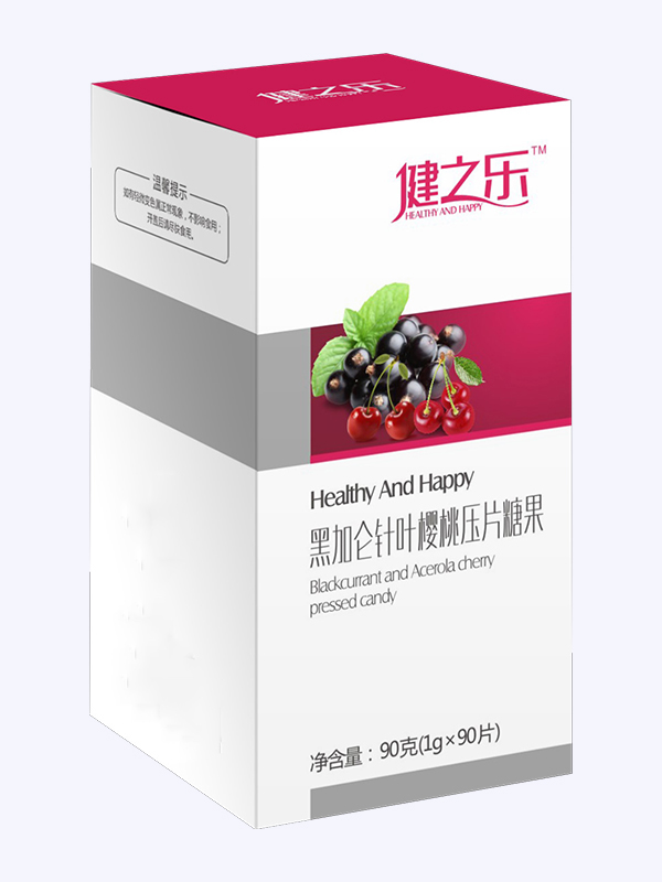 黑加侖針葉櫻桃壓片糖果