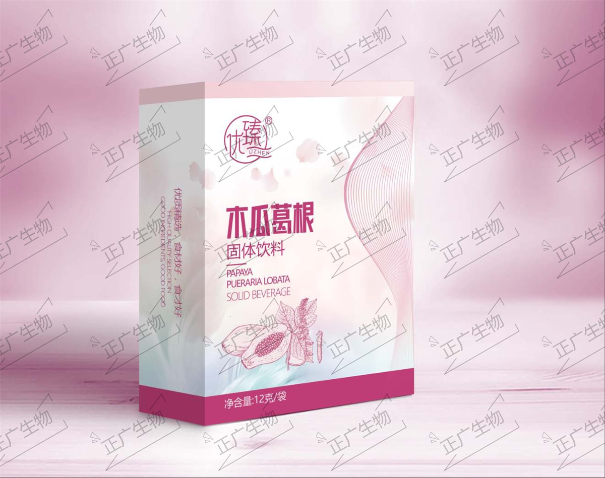 木瓜葛根粉固體飲料